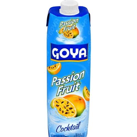 goya passion fruit juice